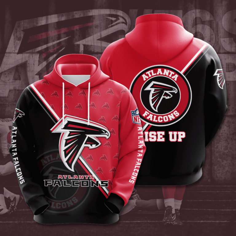 Atlanta Falcons 8 Unisex 3D Hoodie Gift For Fans