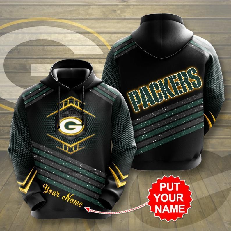 Green Bay Packers 93 Gift For Fan Personalized 3D T Shirt Sweater Zip Hoodie Bomber Jacket