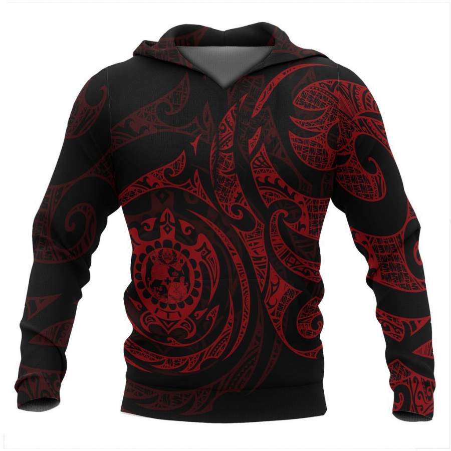 Tonga in My Heart Polynesian Tattoo Style 3D Printed Shirts TT0023