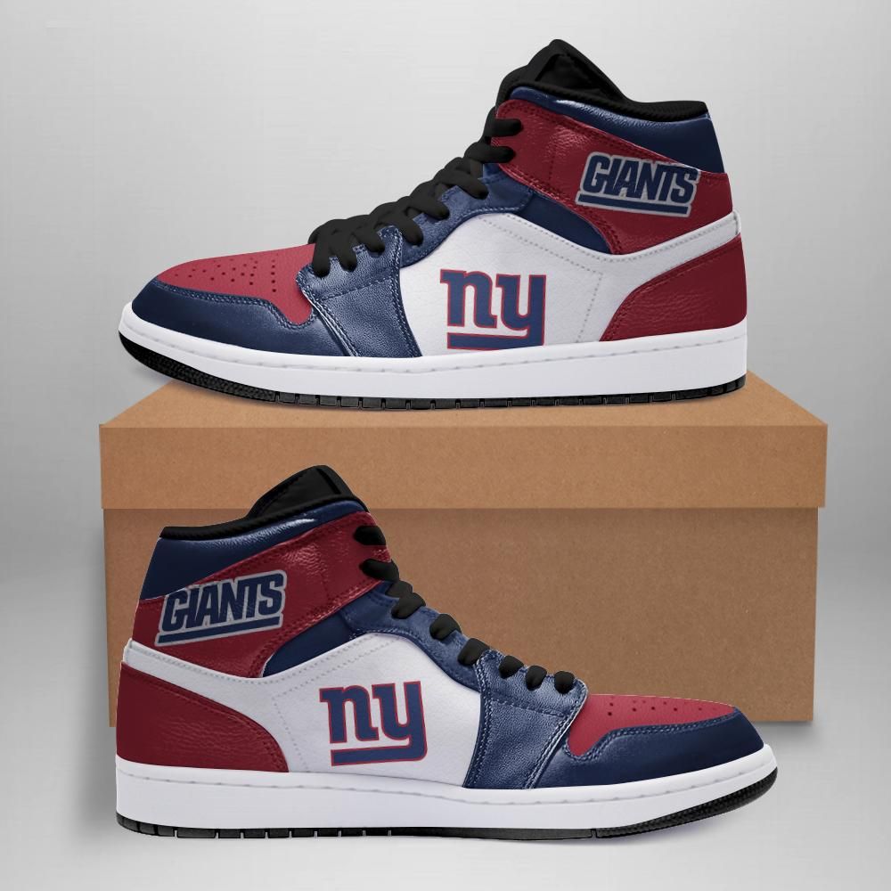 New York Giants 07 Air Jordan Sport Custom Sneakers