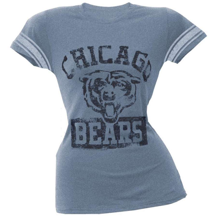 Chicago Bears – Vintage Logo Juniors Varsity T-Shirt