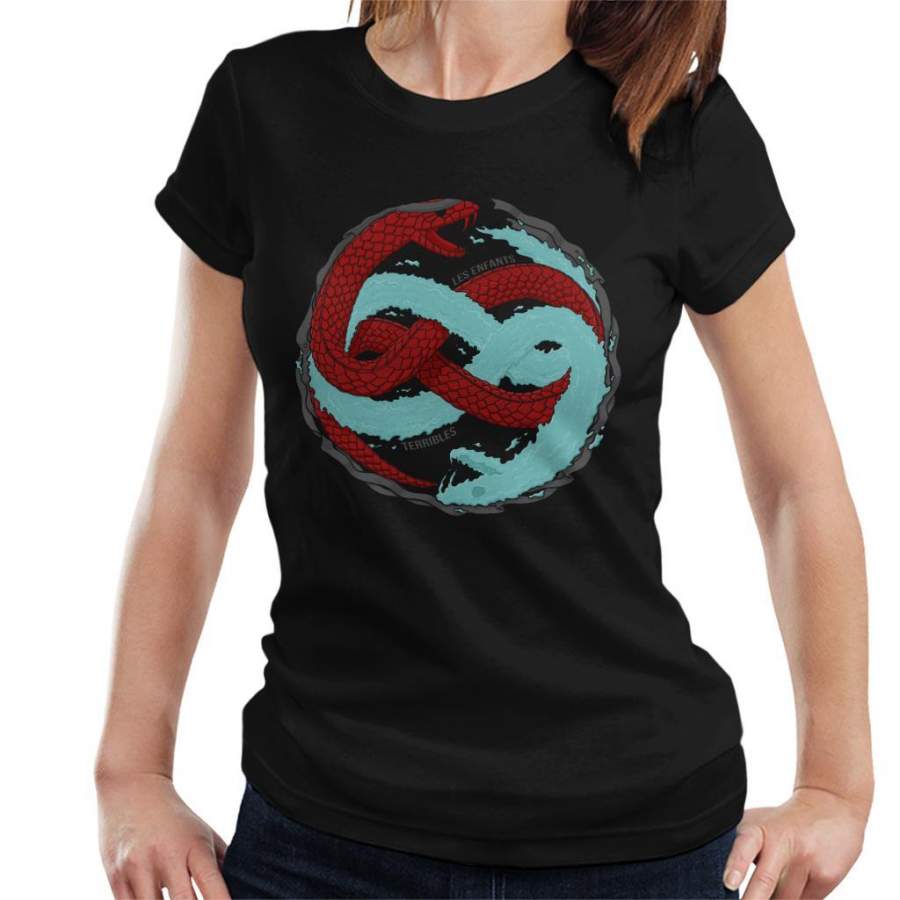 Twin Snakes Metal Gear Solid Women’s T-Shirt