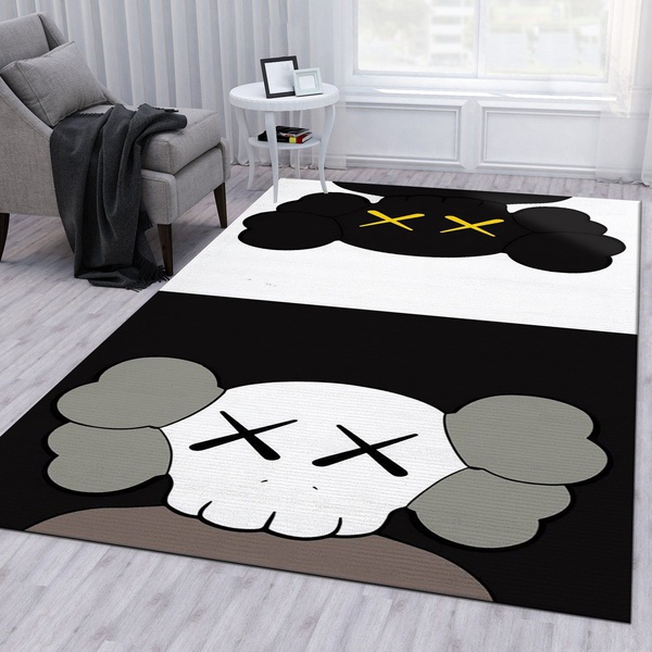 Kaws Ver2 Fashion Brand Area Rug Living Room Rug US Gift Decor