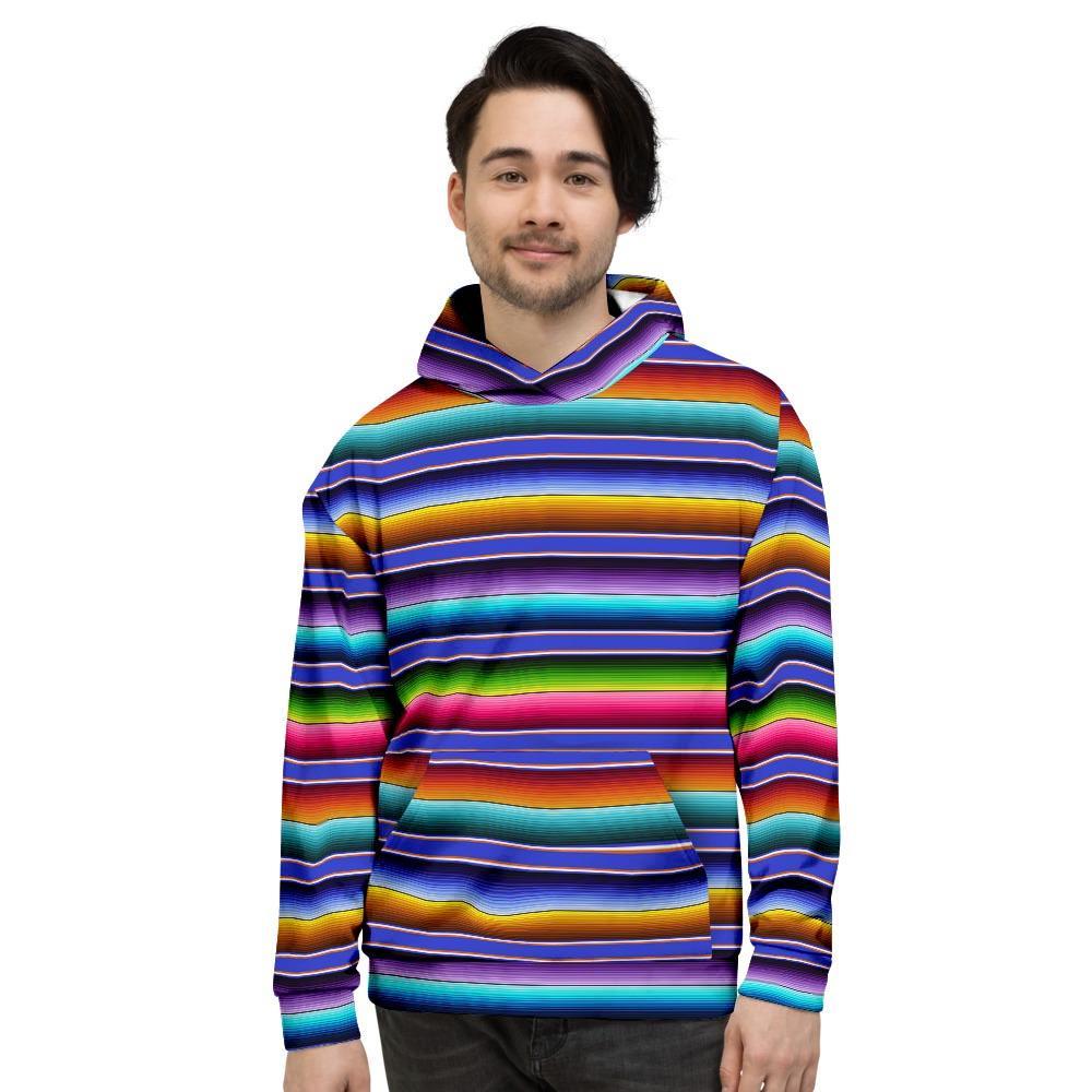 Baja Serape Mexican Men’S Hoodie