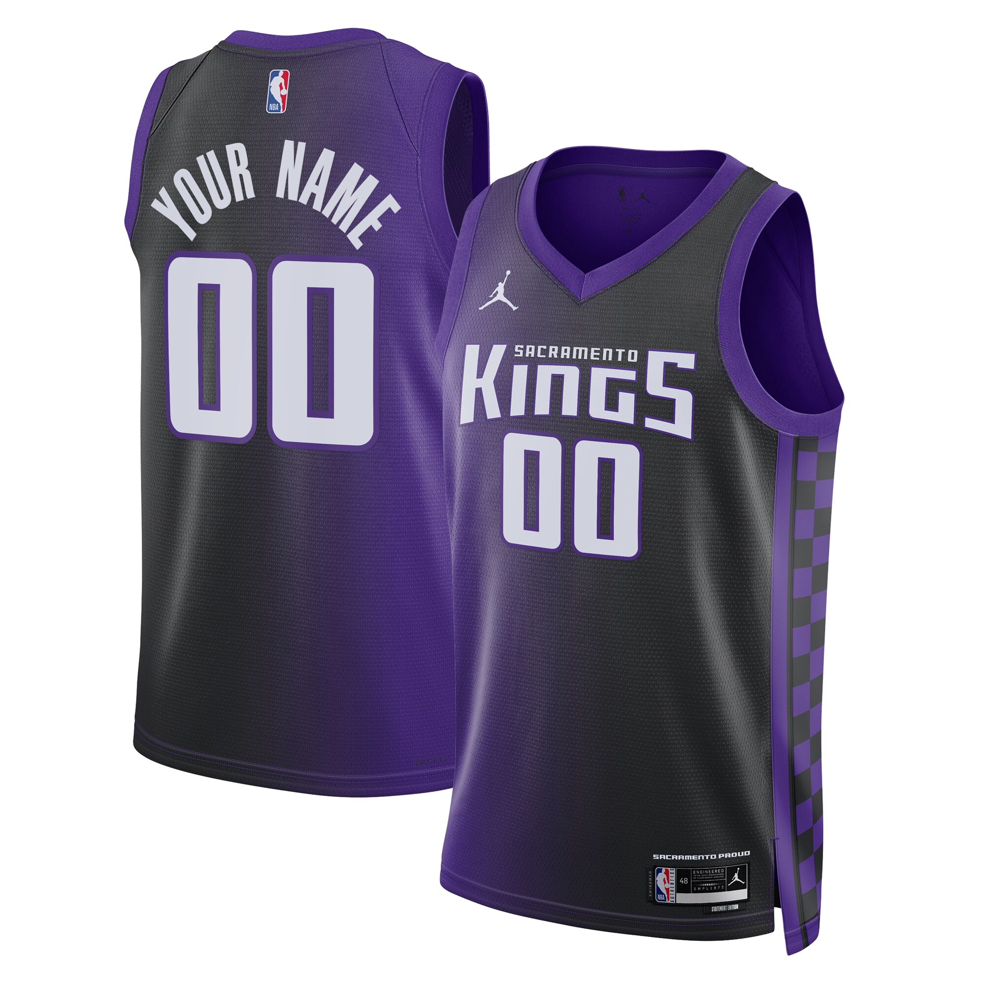 Sacramento Kings Jordan Statement Swingman Jersey – Custom – Unisex