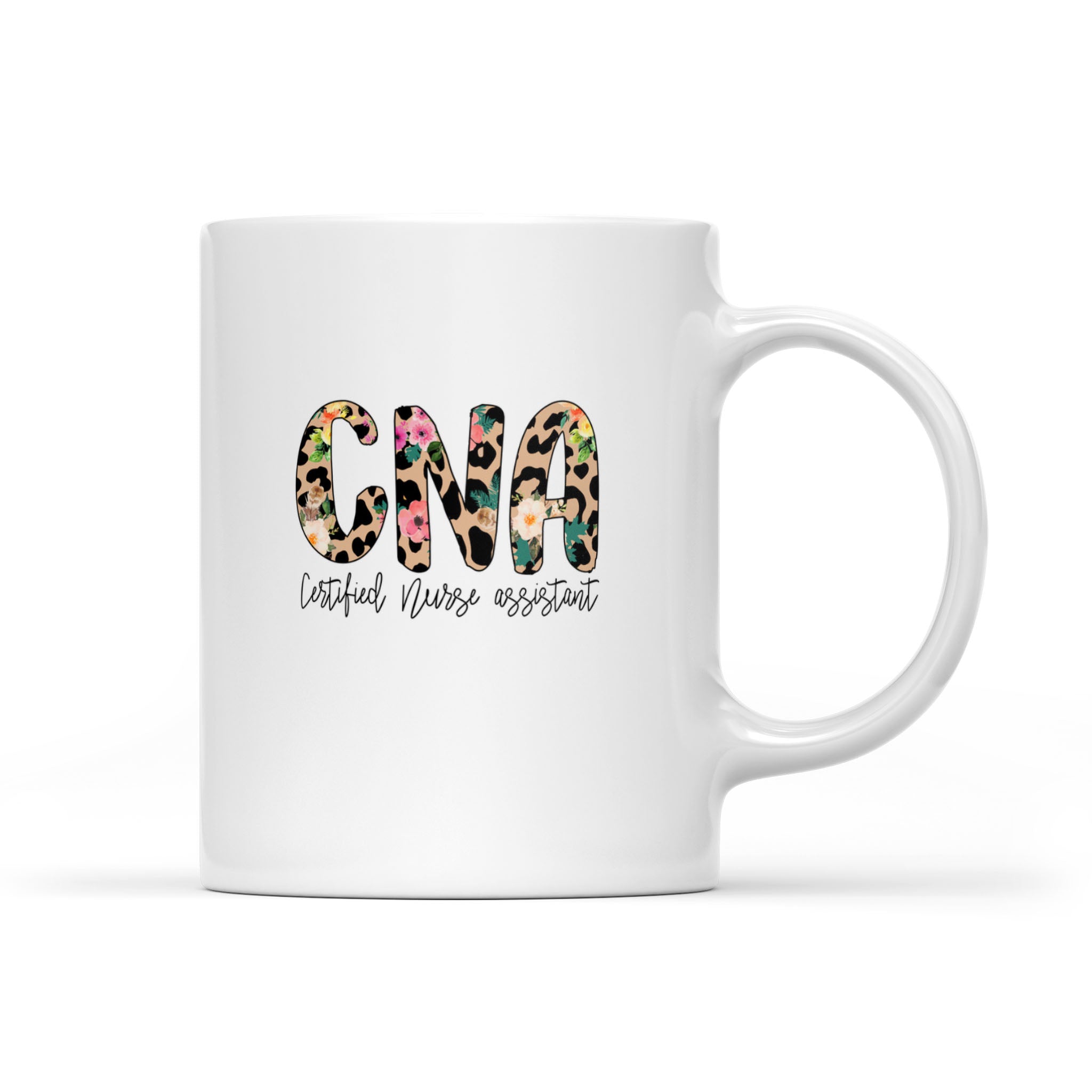 Certified Nurse Assistant Cna 2021 Nurse 2021 Leopard Rn Cna – White Mug