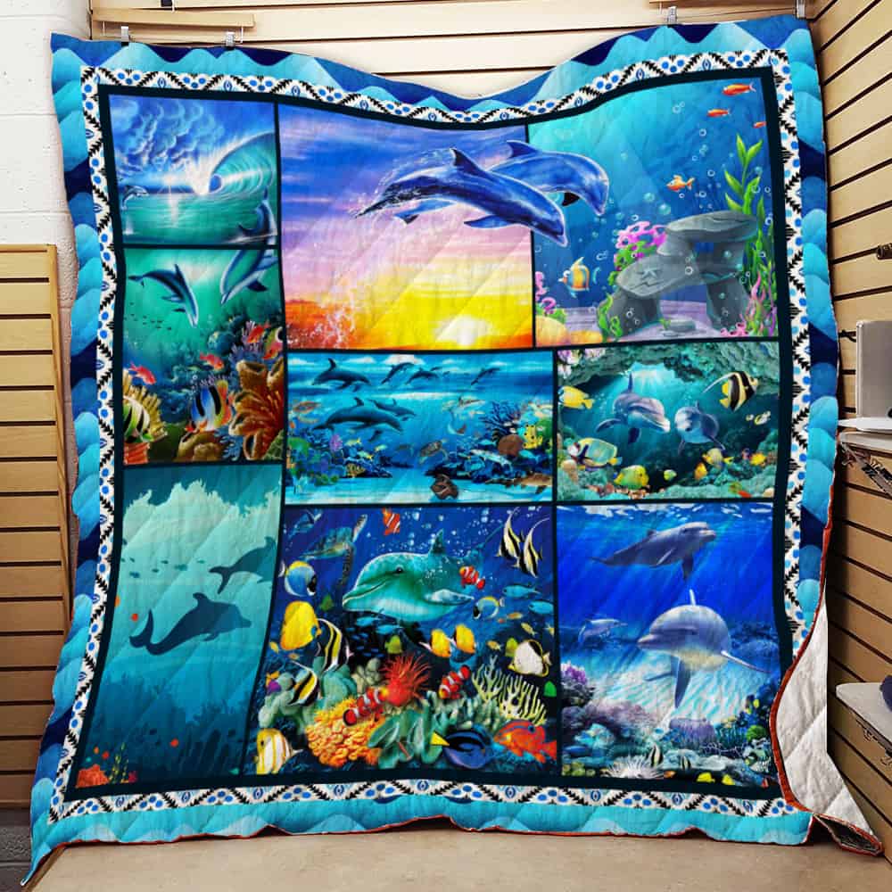 Dolphin 3D Quilt