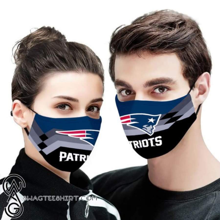 New england patriots all over printed face mask – maria