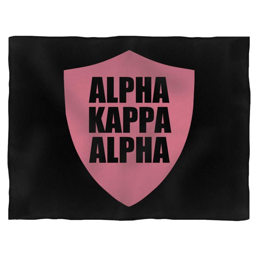 Alpha Kappa Alpha Crest Blanket