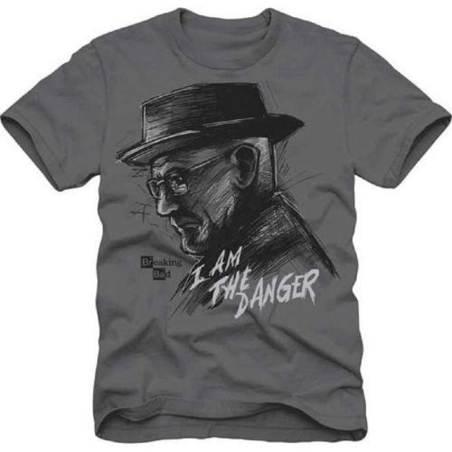 Breaking Bad I Am The Danger Walter Heisenberg Men T-Shirt