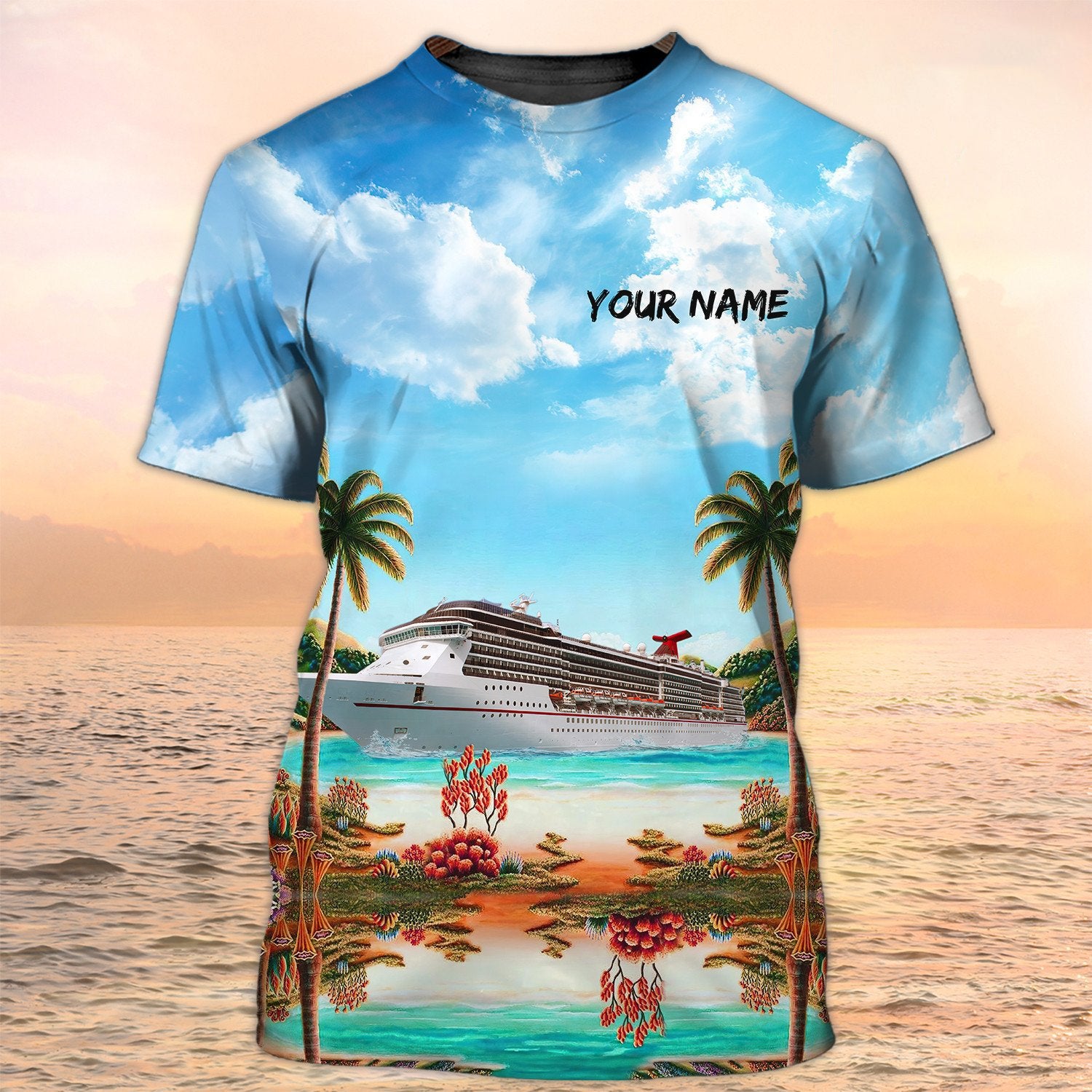 Cruise Trip Tshirts, Cruise T Shirt 3D All Over Print Cruise Custom Tshirt For Friend