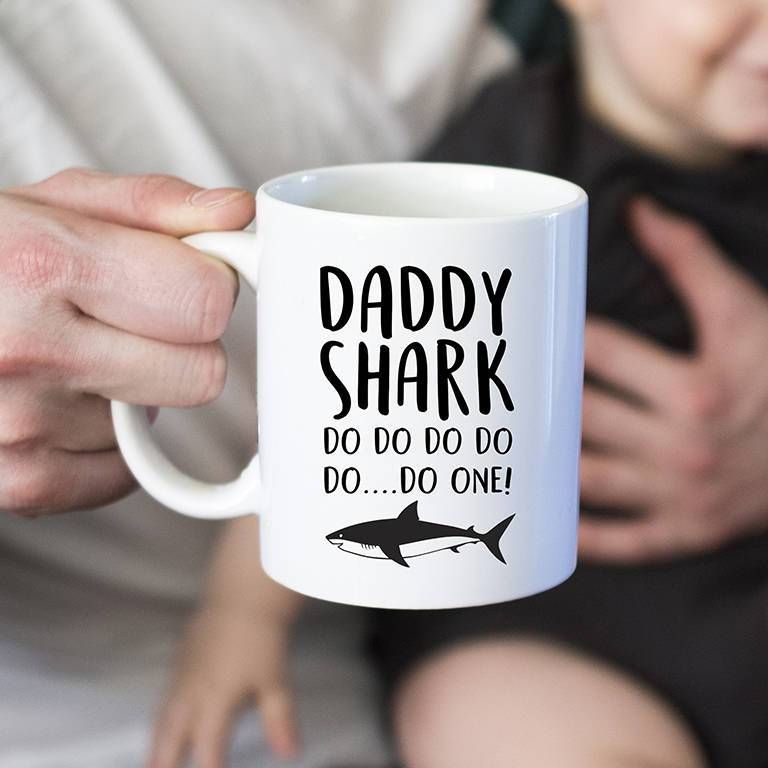 Daddy Shark Do Do Do Printed Mug Gift