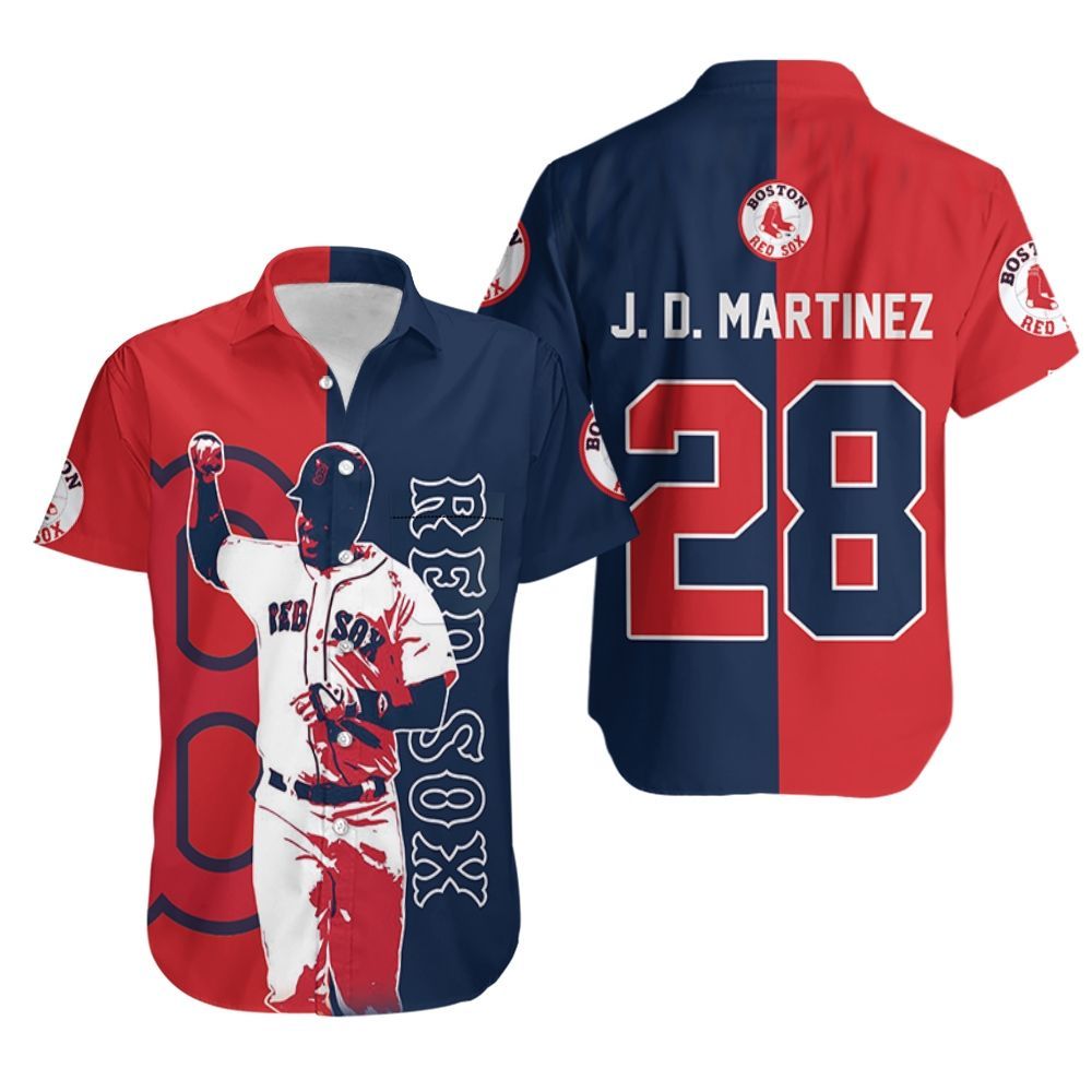 28 J D Martinez Boston Red Sox Hawaii Shirt Ha76675