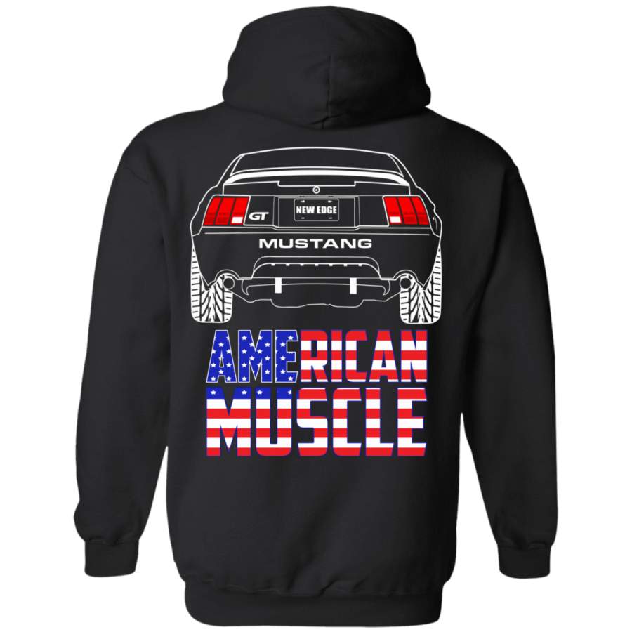 New Edge Ford Mustang GT American Muscle Pullover Hoodie 1999 2000 2001 2002 2003 2004