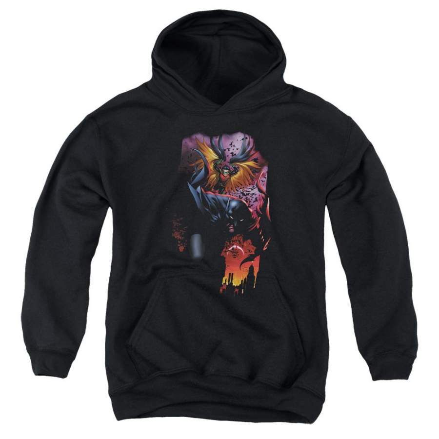 Batman – Batman & Robin #1 Youth Pull Over Hoodie