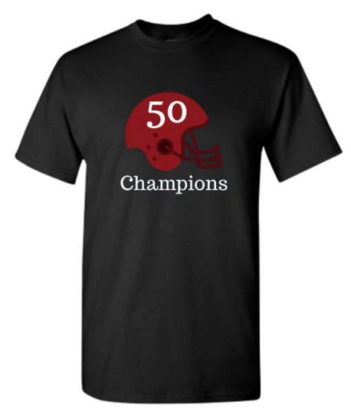 50 super bowl champions RS T-Shirt