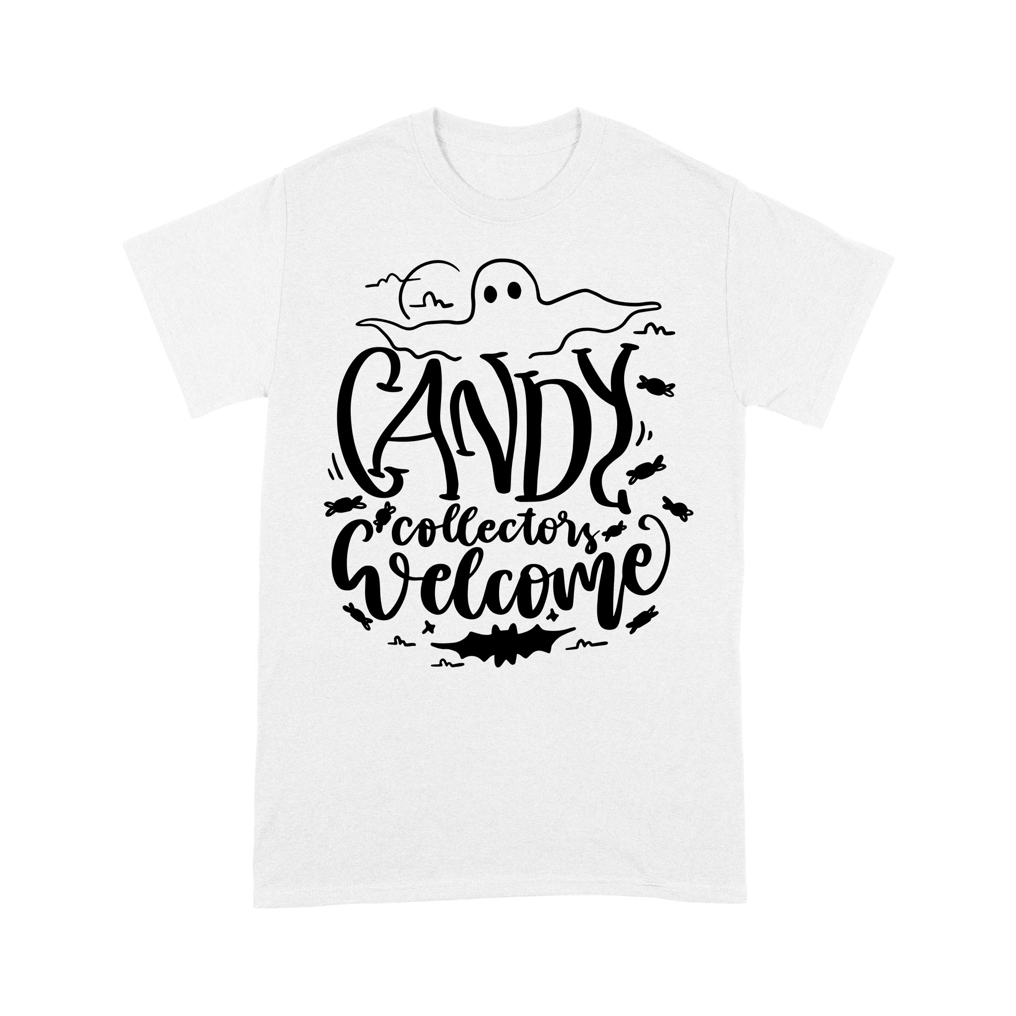 O469 Halloween T-Shirt Candy Collectors Welcome