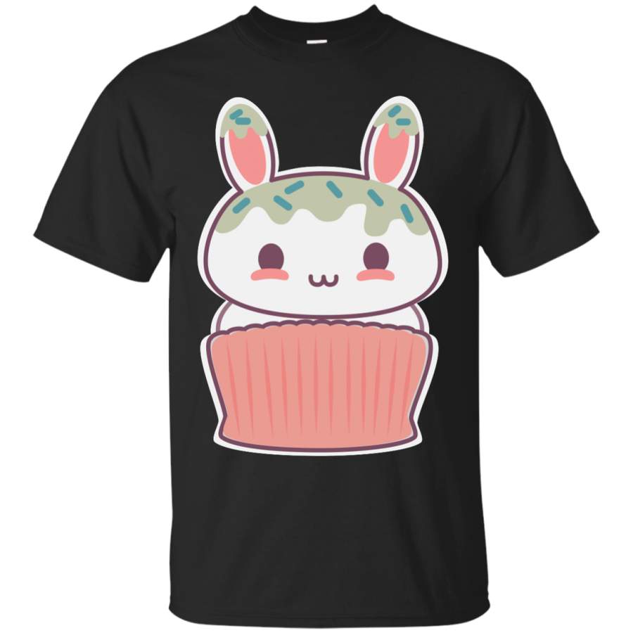 ADORABLE – Kawaii Bunny In A Cupcake T Shirt & Hoodie