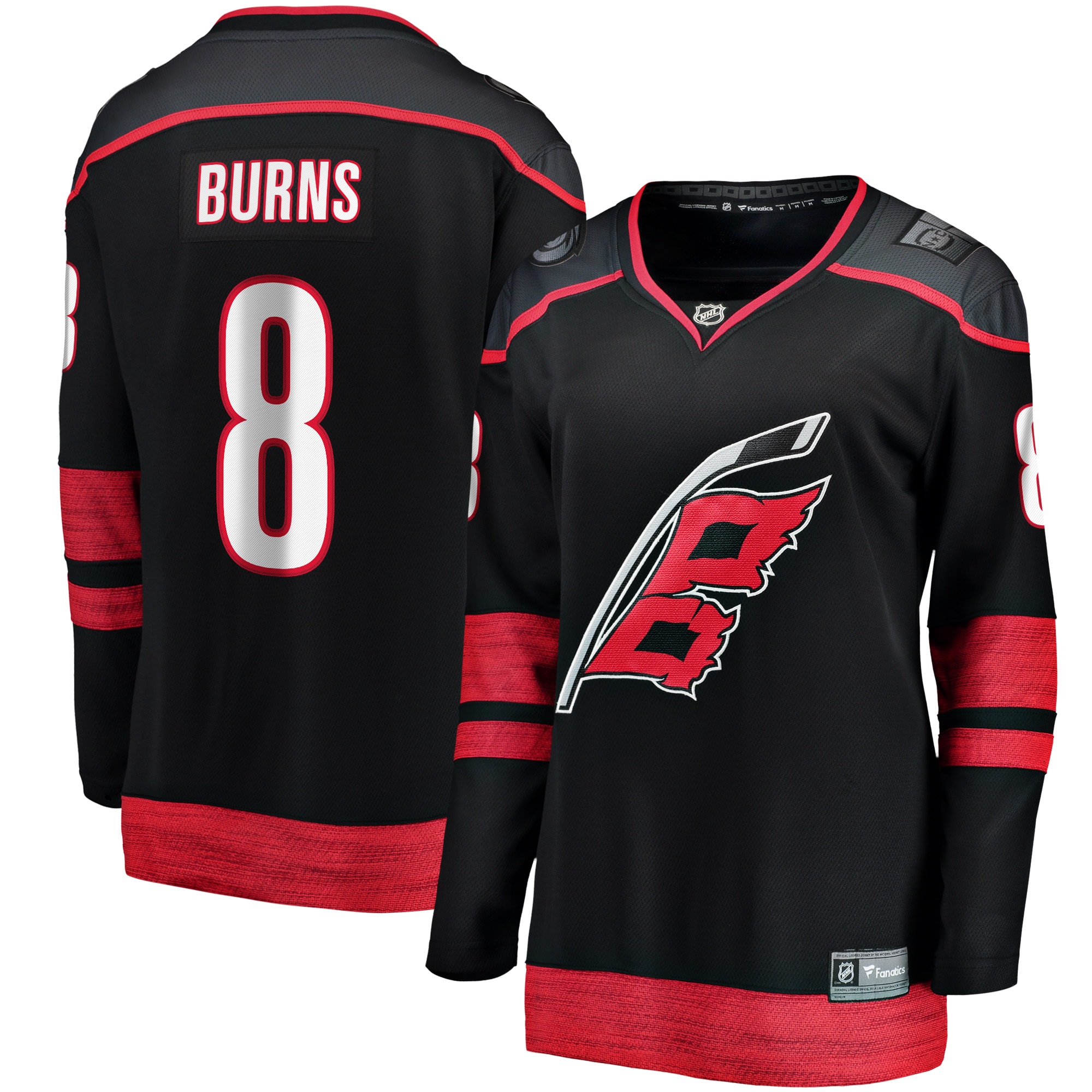 Women's Carolina Hurricanes Black Home Breakaway Player Jersey