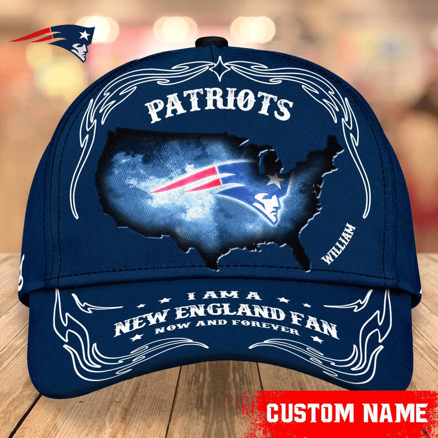 New England Patriots Baseball Caps Custom Name