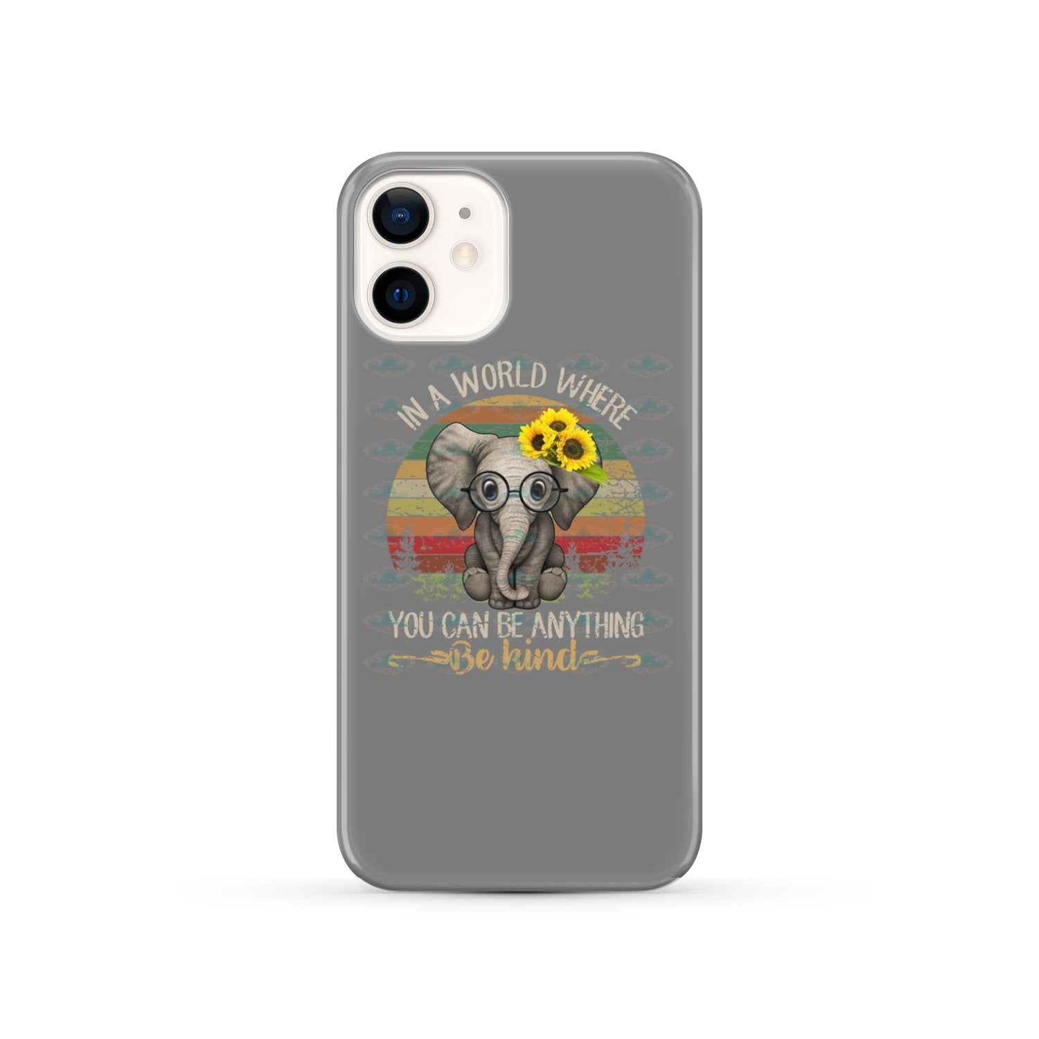 Be Kind Elephant Phone Case