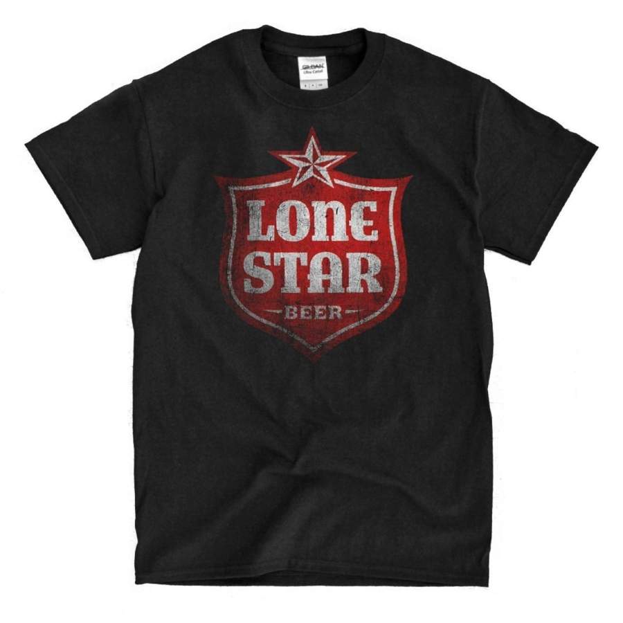 Pliuegy Lone Star Beer Vintage Men’S Fashion T-Shirt