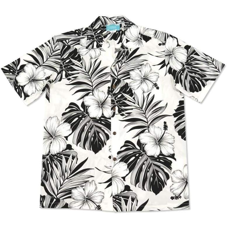 Waikiki White Hawaii Cotton Shirt Ha2751