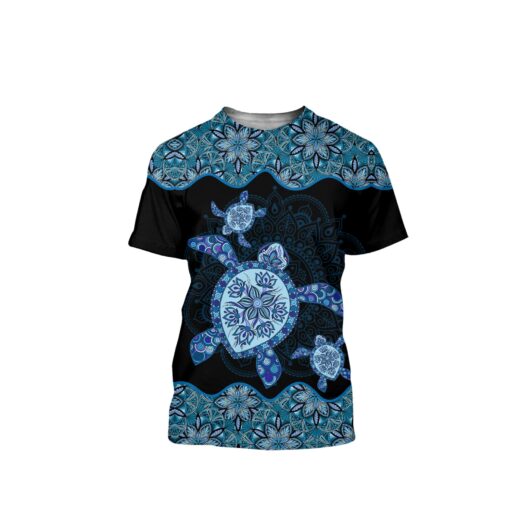 Love Sea Turtle 3D All Over Printed Shirts For Men And Women Turtle Lovers, Gift For Men Gift For Women Gift For Turtle Lover Friend 3D Shirts