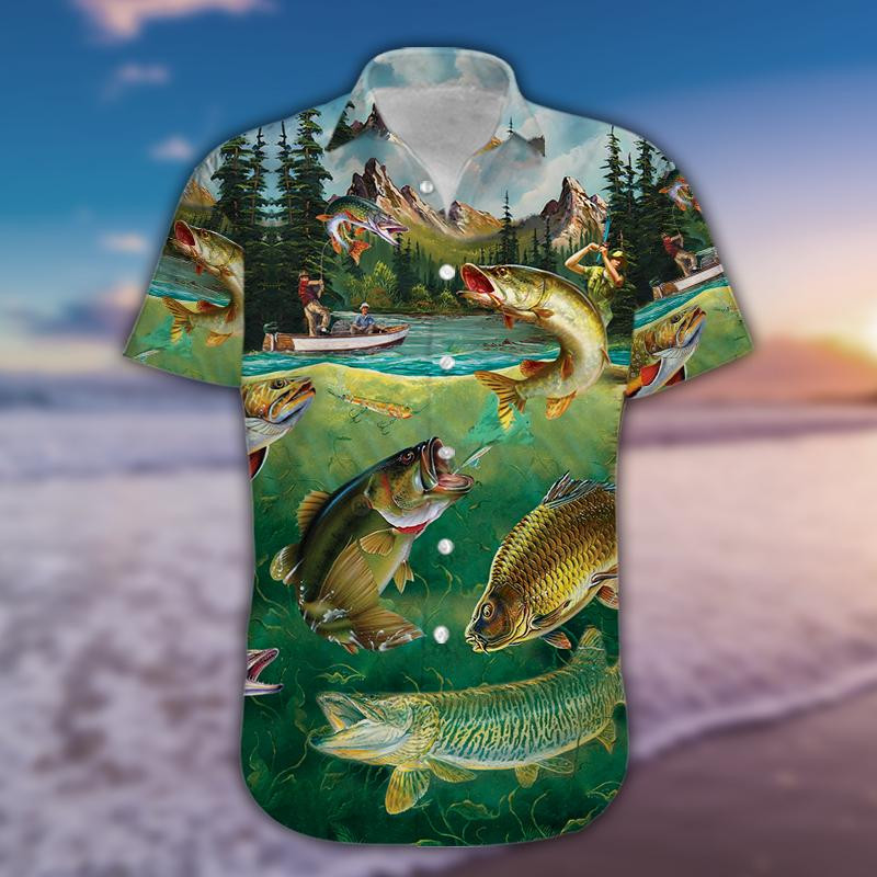 Fishing The Lake Is Calling And I Must Go Hawaii Shirt Unisex Adult Ha40730