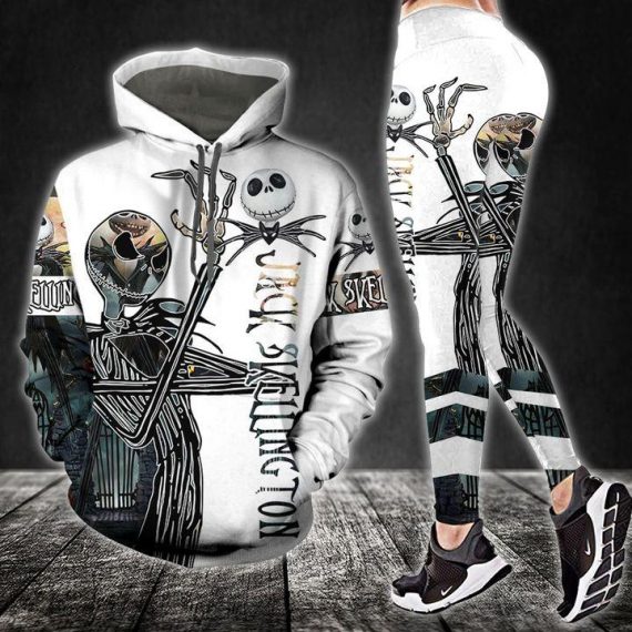 Nightmare Before Christmas Gift Jack Skellington Hoodie Set 2 Lh