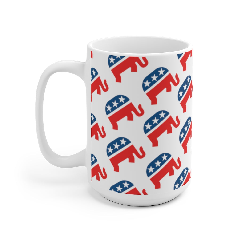 Republican Elephant Coffee Mug