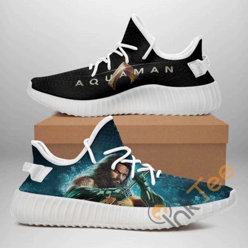 Aquaman Custom Shoes Personalized Name Yeezy Sneakers