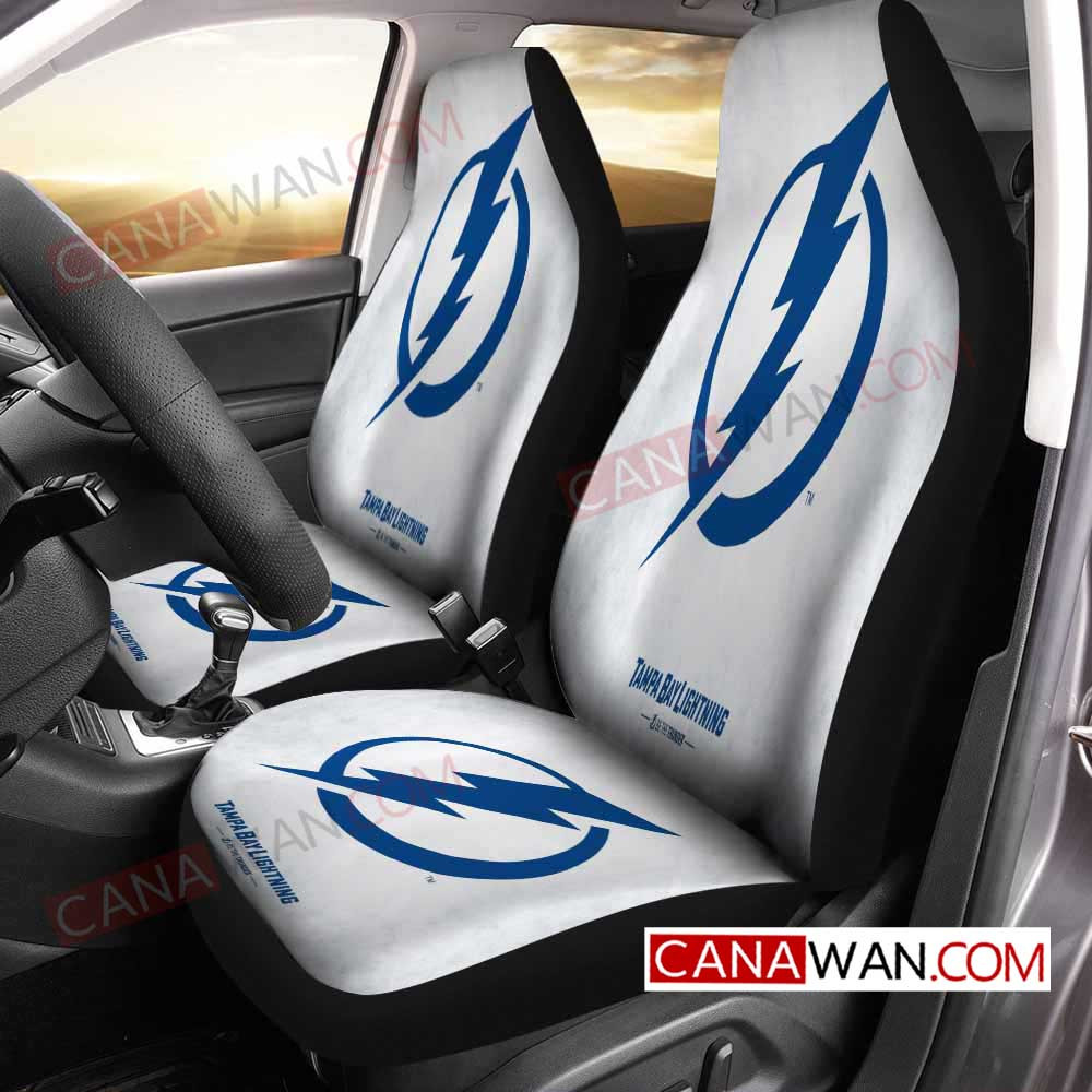 Tampa Bay Lightning Art Style3 3D Customized Personalized Car Seat Cover