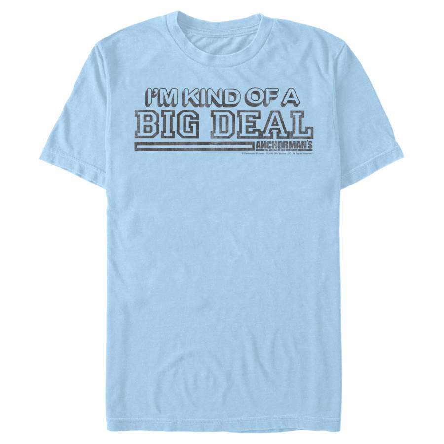 Anchorman Men’s Vintage Big Deal  T Shirt