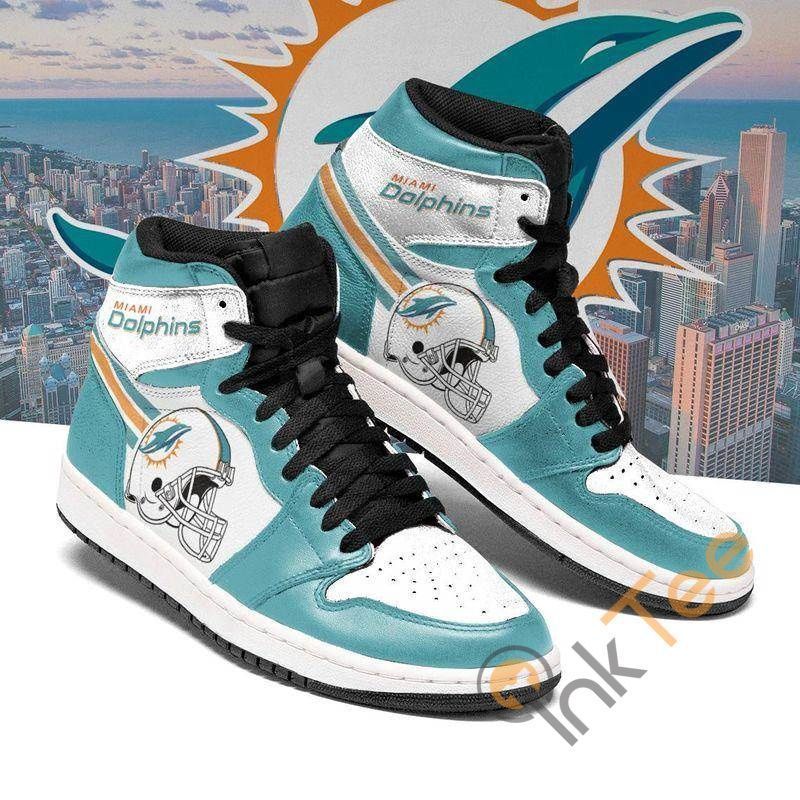 Miami Dolphins Custom Sneaker It1861 Air Jordan Sneaker Air Jordan High Sneakers