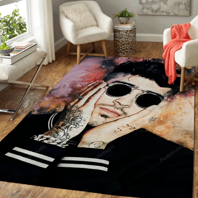 Zain Malik Music World Art For Fans Area Rug Living Room Carpet Rug Regtangle Carpet Floor Decor Home Decor – Snundi