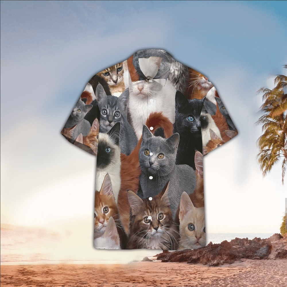 Cat Aloha Hawaiian Perfect Shirt For Lover Hawaiian Ha46077