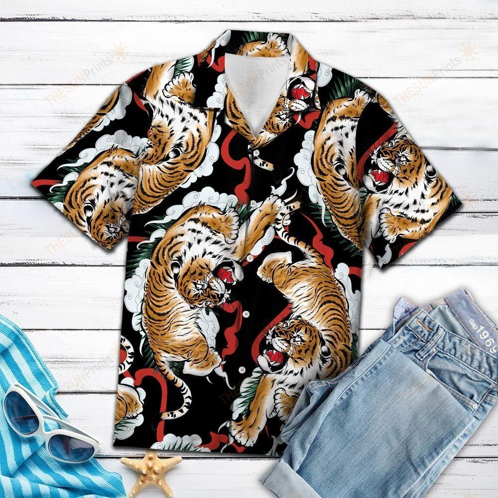 Tiger Beauty Hawaiian Shirt Ha75815