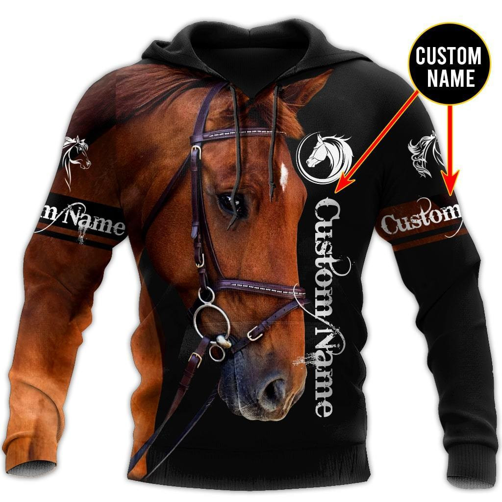 Horse Custom Name 3D All Over Printed Shirts For Men And Women Ta09232001S