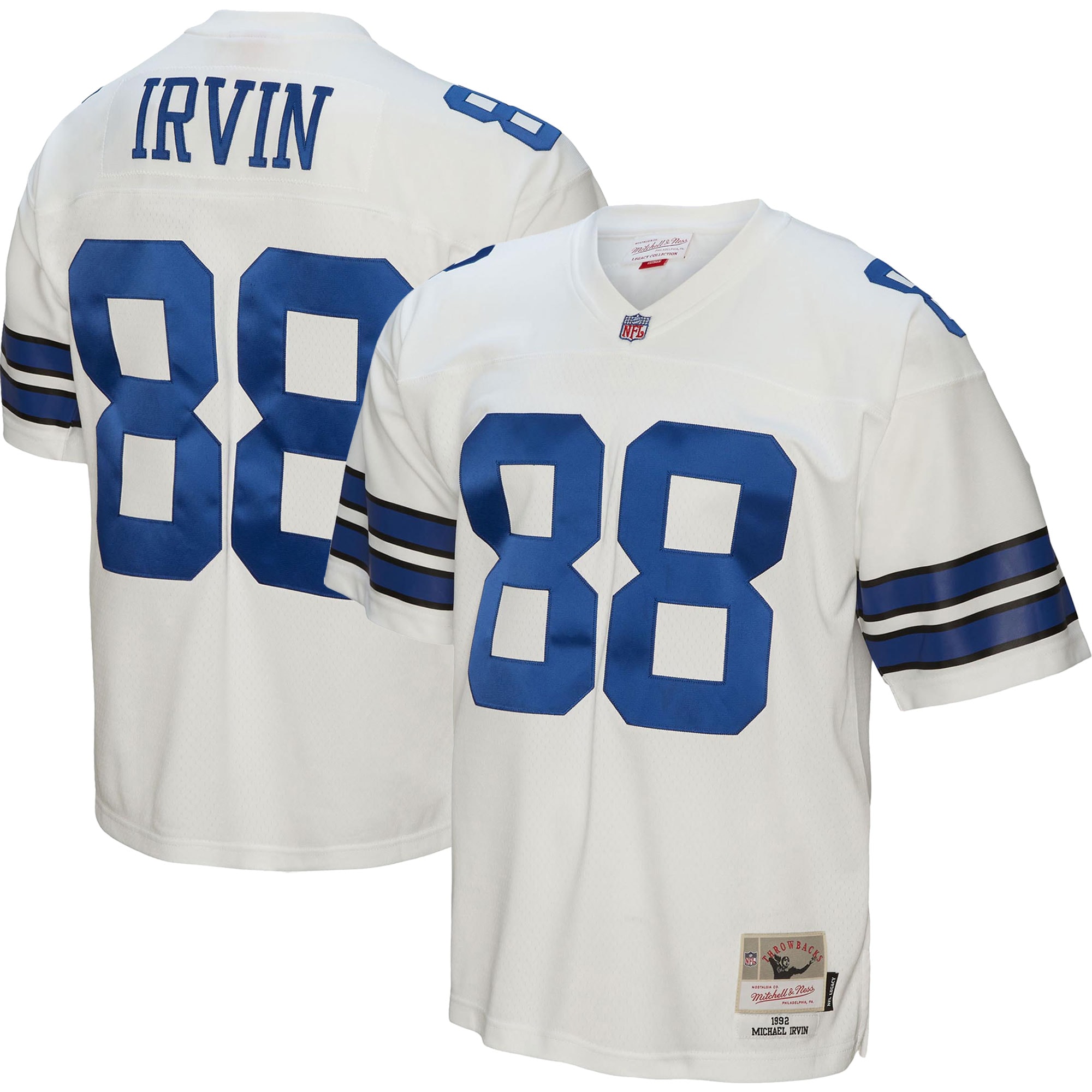 Michael Irvin Dallas Cowboys Mitchell & Ness Legacy Replica Jersey – White