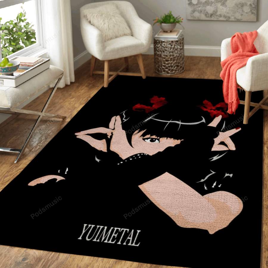 Yuimetal ~ BABYMETAL – Music Art For Fans Area Rug Living Room Carpet Floor Decor