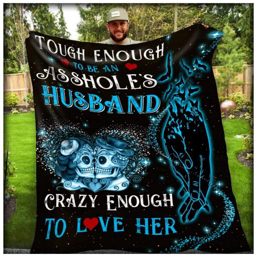 Blanket Gift For Wife Crazy Enough To Love Her