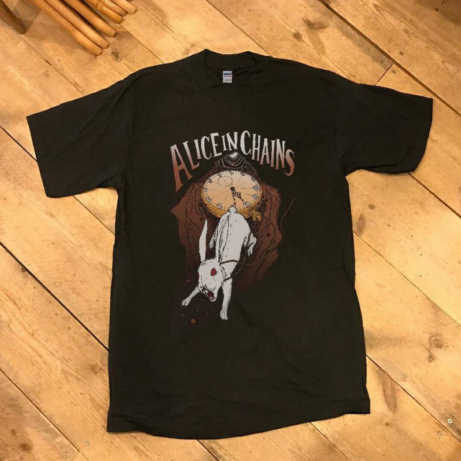 YPS vintage90s rabbit rare alice in chains reprint gildan t shirt