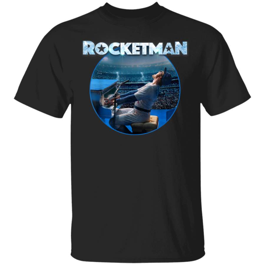 Rocketman Official Elton John Piano Image TShirt