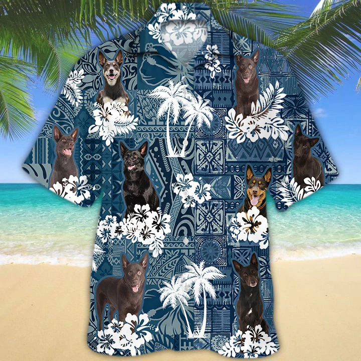 Australian Kelpie Hawaii Dog Hawaii Shirt Short Sleeve Hawaii Aloha Ha32949