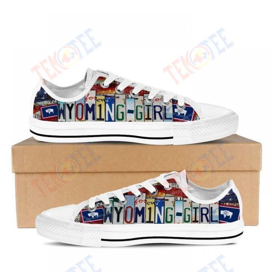 Mens Womens Wyoming Girl Low Top Shoes Custom Print Footwear Converse Sneakers TMT909