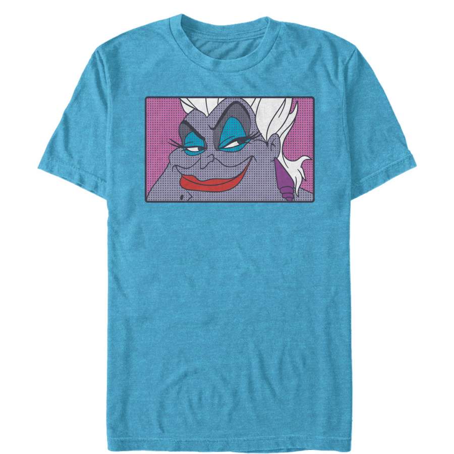 The Little Mermaid Men’s Ursula Close Up  T Shirt