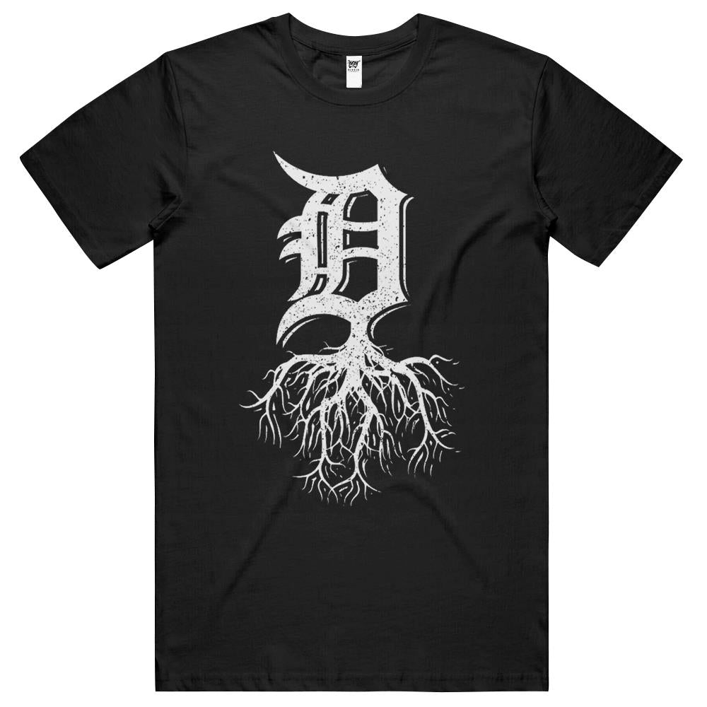 Detroit Roots Michigan American Born Rooted American T Shirts