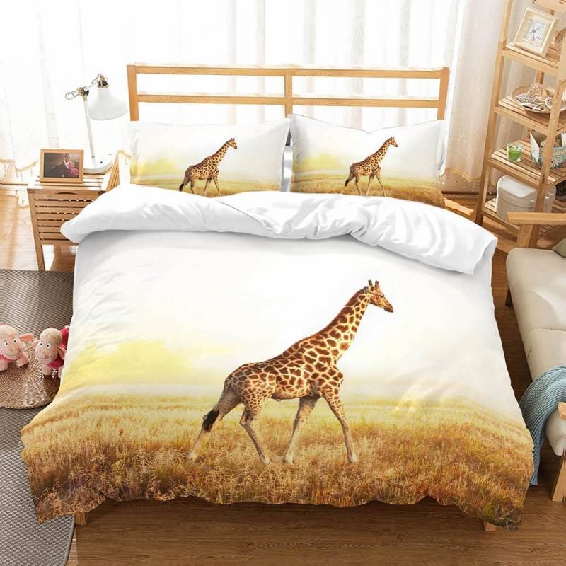 3D Customize Giraffe Et Bedroomet Bed 3D Customize Bedding Set Duvet Cover SetBedroom Set Bedlinen