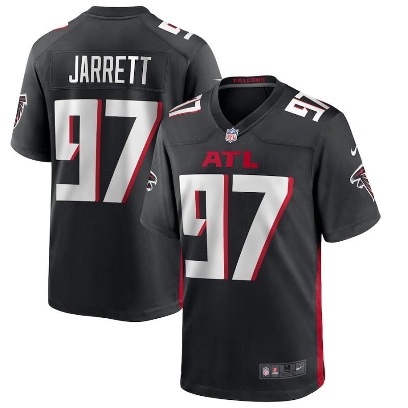 Atlanta Falcons Grady Jarrett #97 NFL 2020 Black Jersey